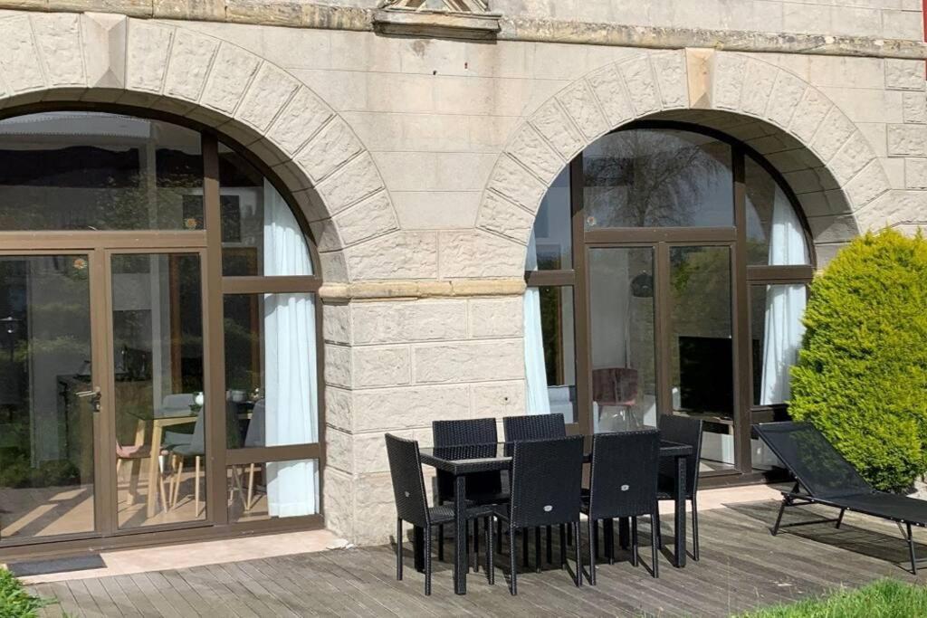 Appartement Lumineux Et Cosy Avec Jardin Vue Sur Chateau Pres Port En Bessin, Bayeux Et Omaha Beach Commes Buitenkant foto